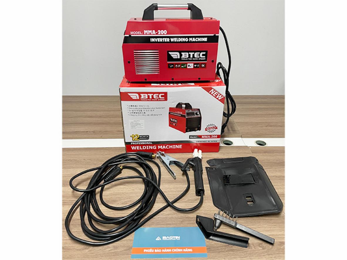 DC 65V giúp máy bắt hồ quang dễ hơn.