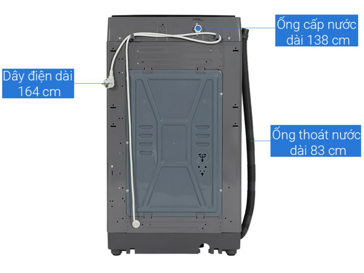 Tub Dry giúp lồng giặt khô thoáng, Fuzzy Logic hỗ trợ tối ưu chu trình giặt.