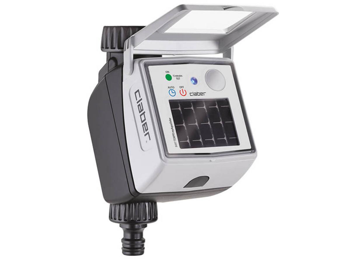 Bộ hẹn giờ tưới cây năng lượng mặt trời Tempo Myaquasolar Claber 8497
