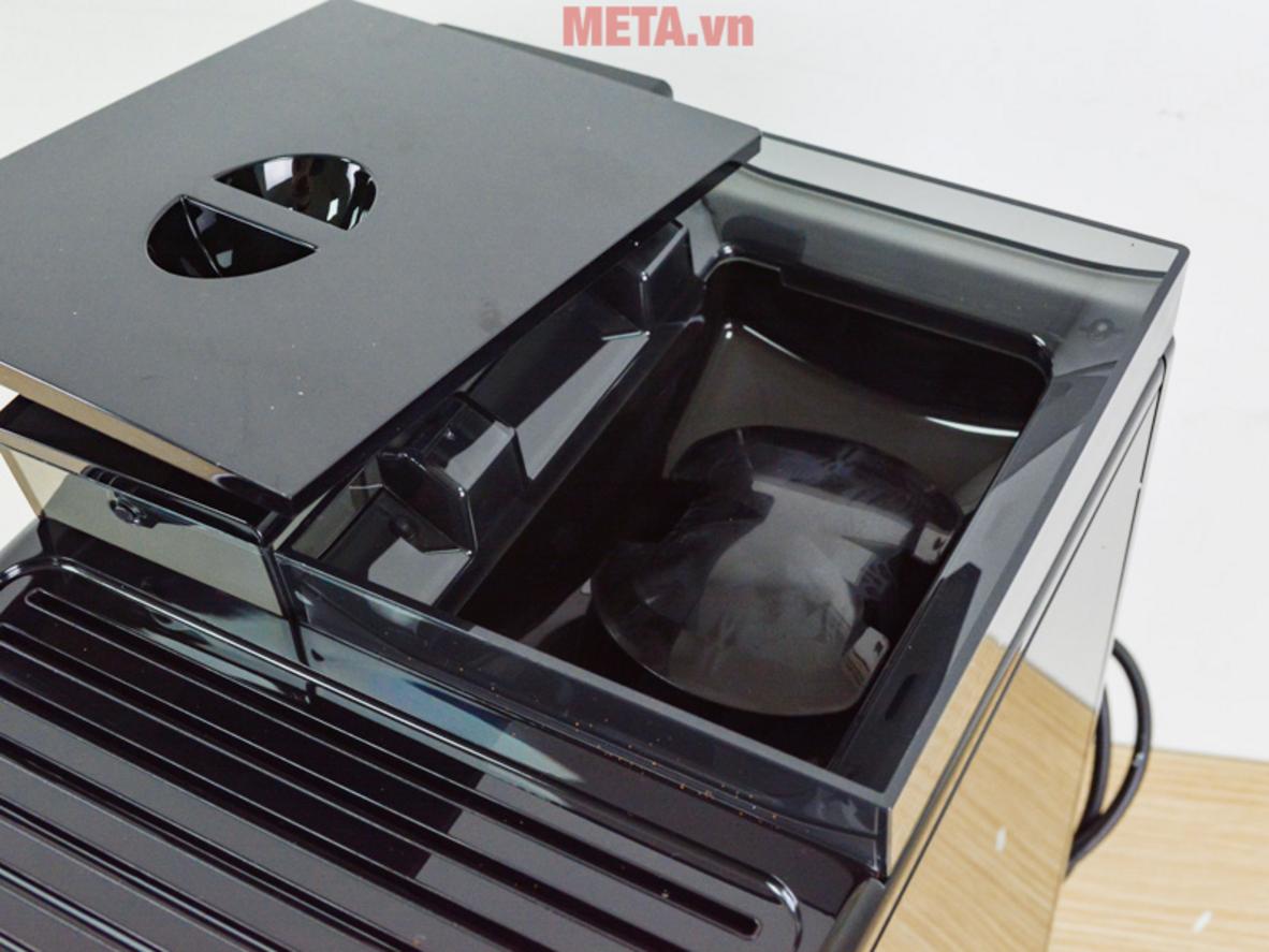 Cối xay thép không gỉ giúp Melitta Latticia OT xay êm và chiết xuất ổn định.