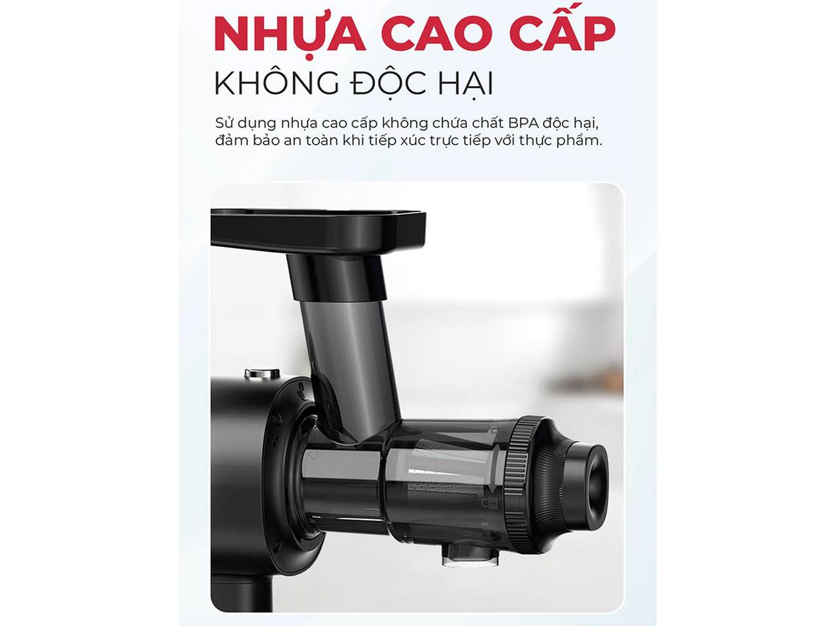 Công nghệ ép lạnh Cold Press trên Máy ép chậm Magic Eco AC-136