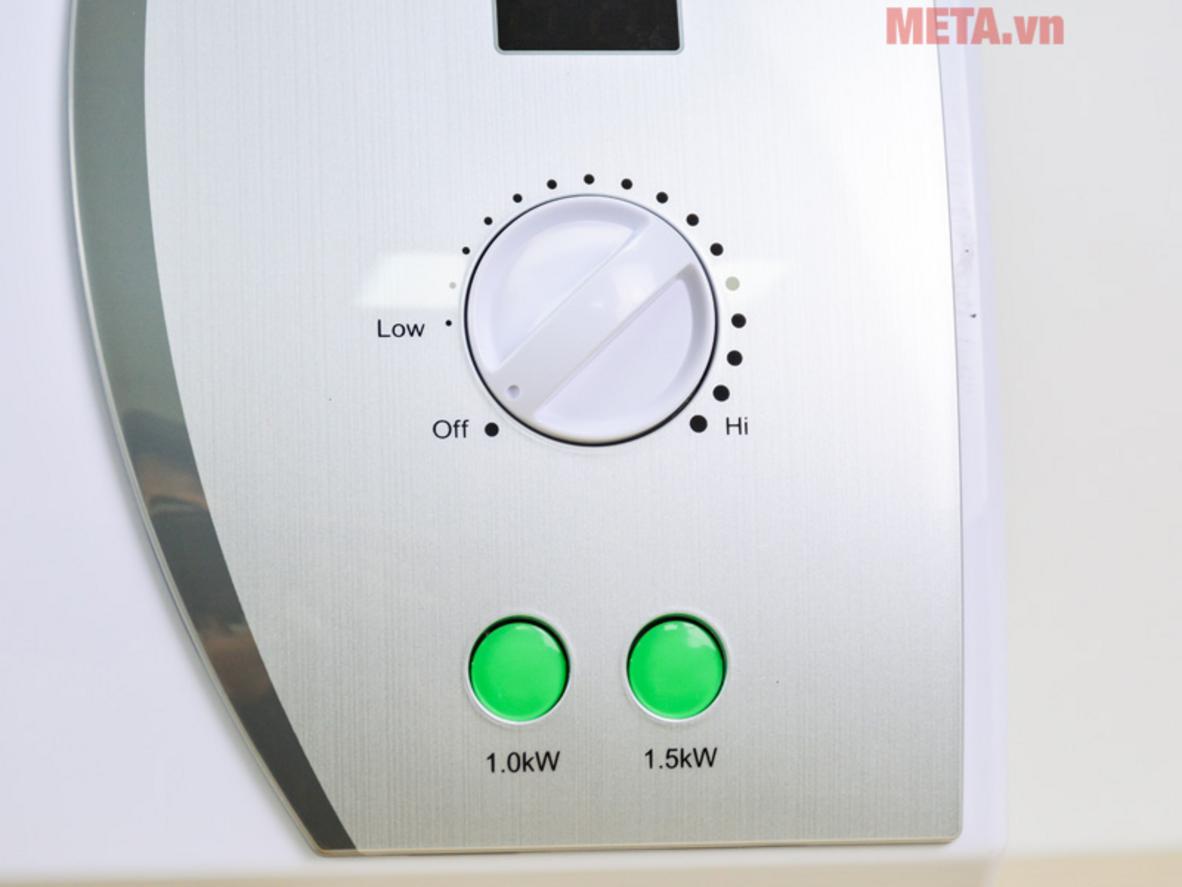 3 mức công suất linh hoạt theo nhu cầu sử dụng