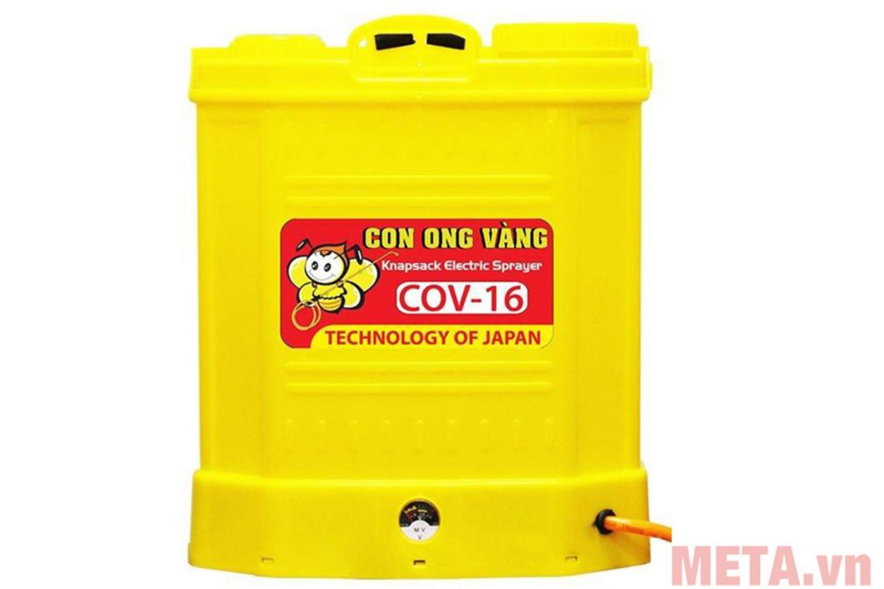 Nhựa cao cấp giúp thân bình bền hơn khi tiếp xúc hóa chất.