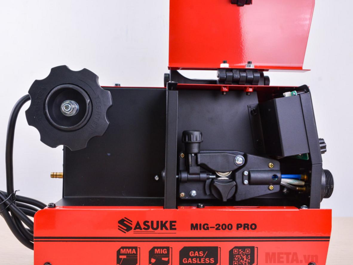 Dây MIG 0.8mm–1.0mm hỗ trợ mối hàn ổn định và đẹp hơn.