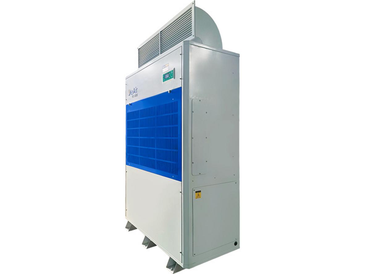 DeAir.RE-600 sở hữu công suất 600 lít/ngày và lưu lượng gió 6.000 m3/giờ.