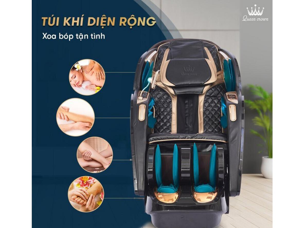 Điều khiển giọng nói và ngả không trọng lực 190 độ