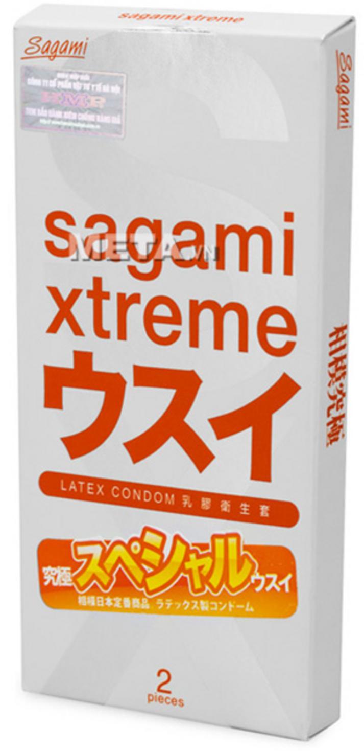 Độ mỏng 0.03mm–0.04mm giúp Sagami Xtreme Superthin tạo cảm giác gần gũi hơn.