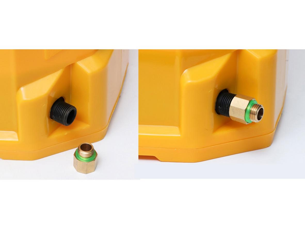 Bình 20 lít giúp phun lâu hơn, giảm số lần châm dung dịch