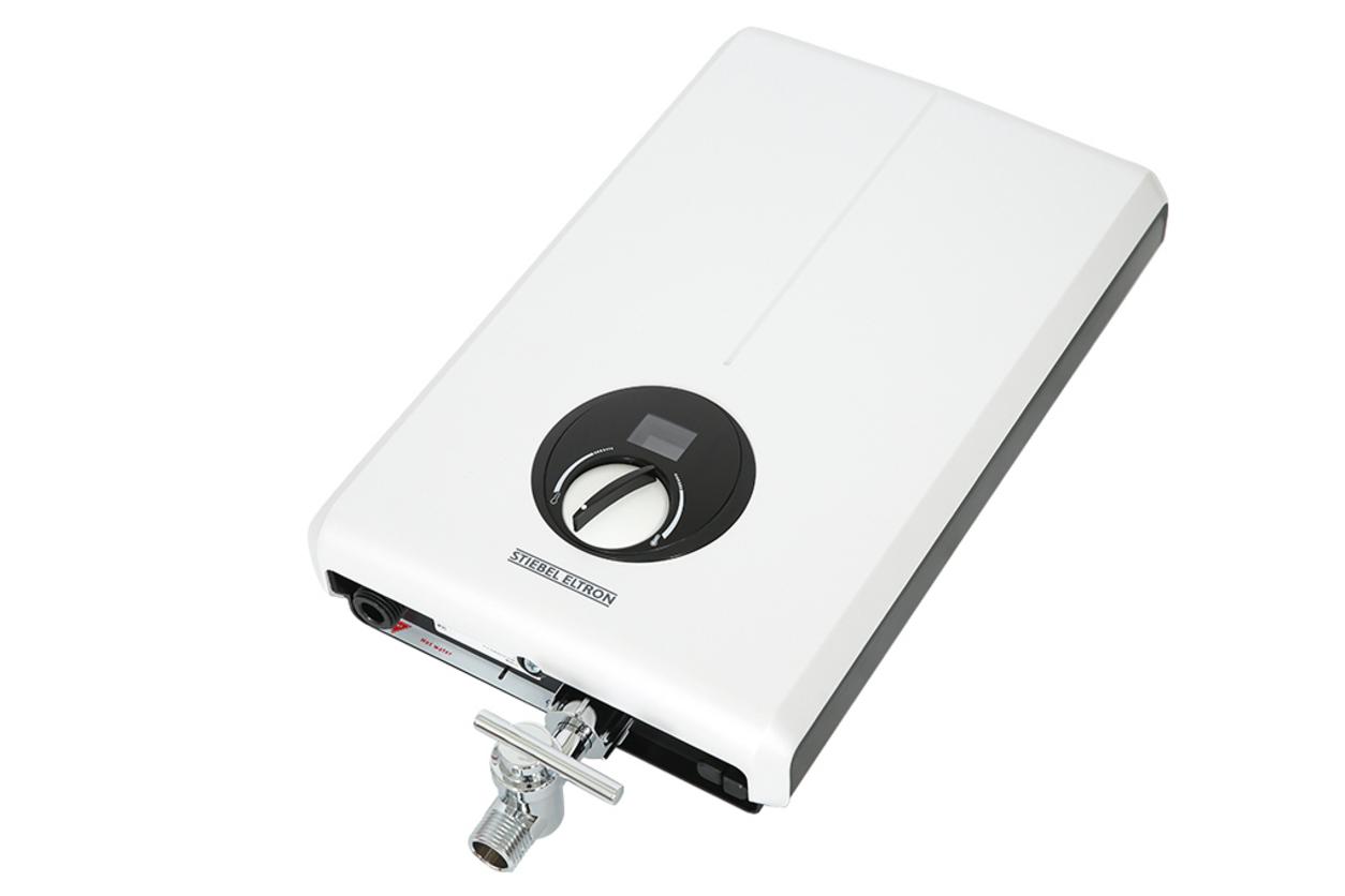 ELCB, cảm biến lưu lượng nước và bộ ổn định nhiệt kép tăng mức an toàn khi sử dụng.