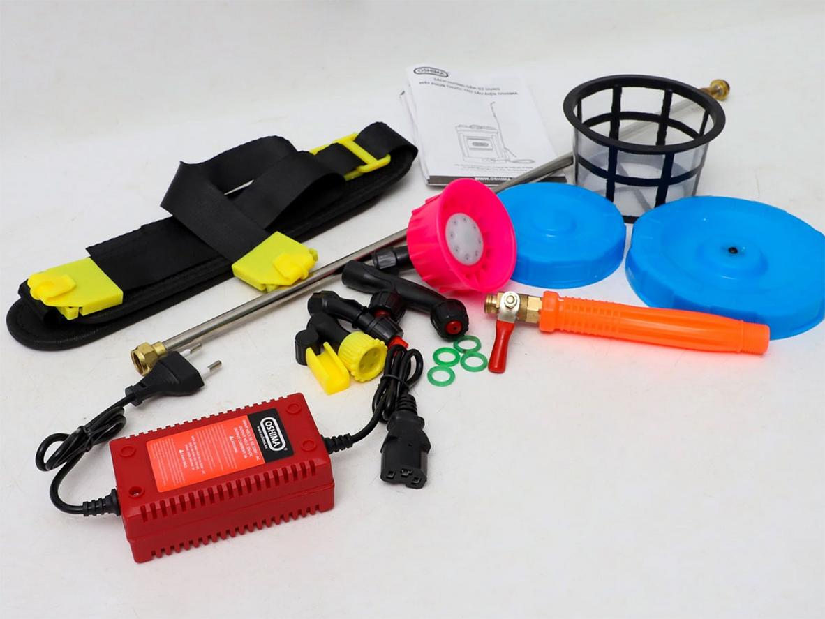 Lưu lượng 4.6 lít/phút giúp Elephant 16S phun đều và phủ nhanh bề mặt.