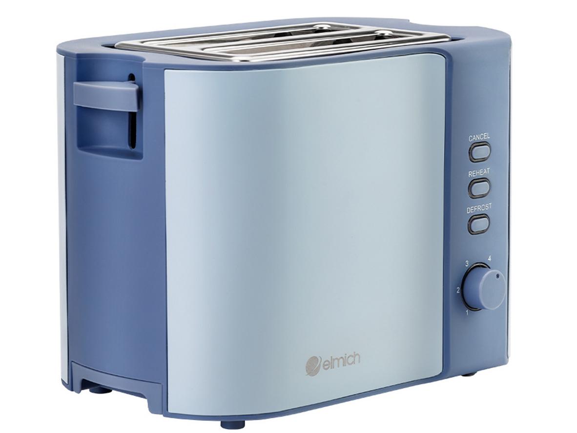 Công suất 800W và 2 khe nướng giúp chuẩn bị bữa sáng nhanh gọn.