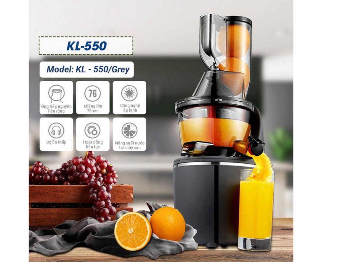 Công nghệ ép chậm J.M.C.S hỗ trợ giữ dưỡng chất tốt hơn.
