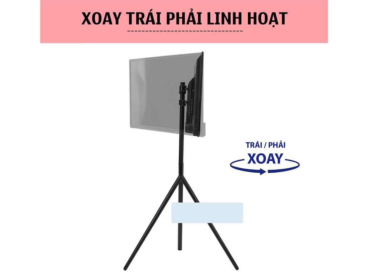 Không khoan tường, dễ bố trí lại không gian khi cần.