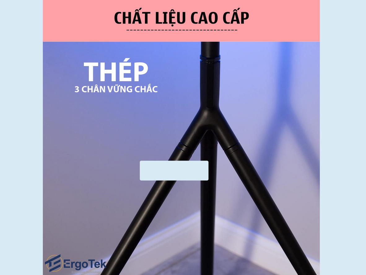 Tải trọng tối đa 40kg giúp ErgoTek E2200 phù hợp nhiều mẫu TV lớn.