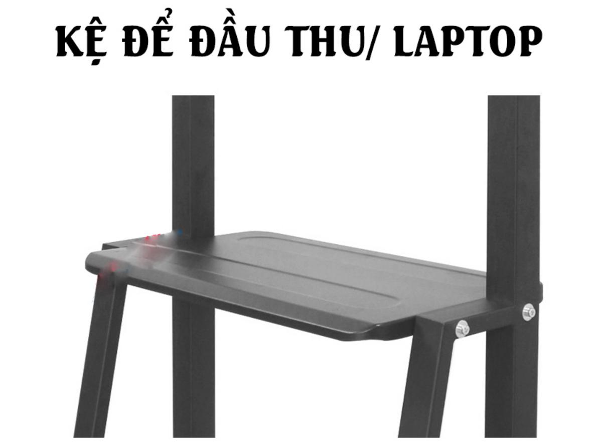 Chiều cao linh hoạt giúp màn hình luôn ở tầm nhìn phù hợp.