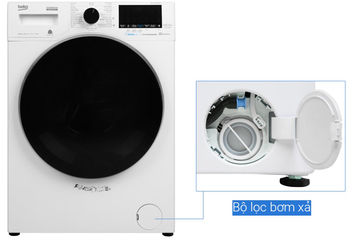 Máy giặt Beko 8kg rất hợp với gia đình 3–5 người.