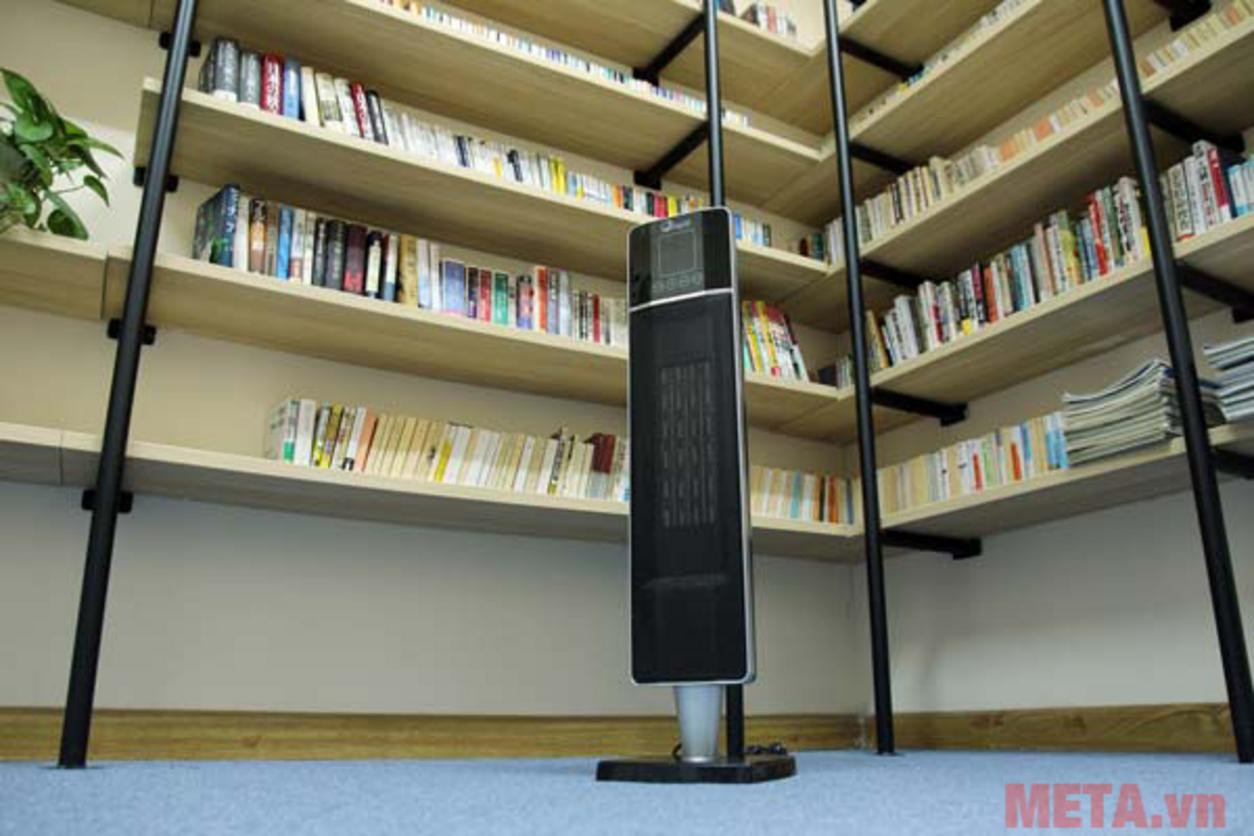 Cửa gió lớn giúp nhiệt tỏa đều hơn trong không gian nhỏ.