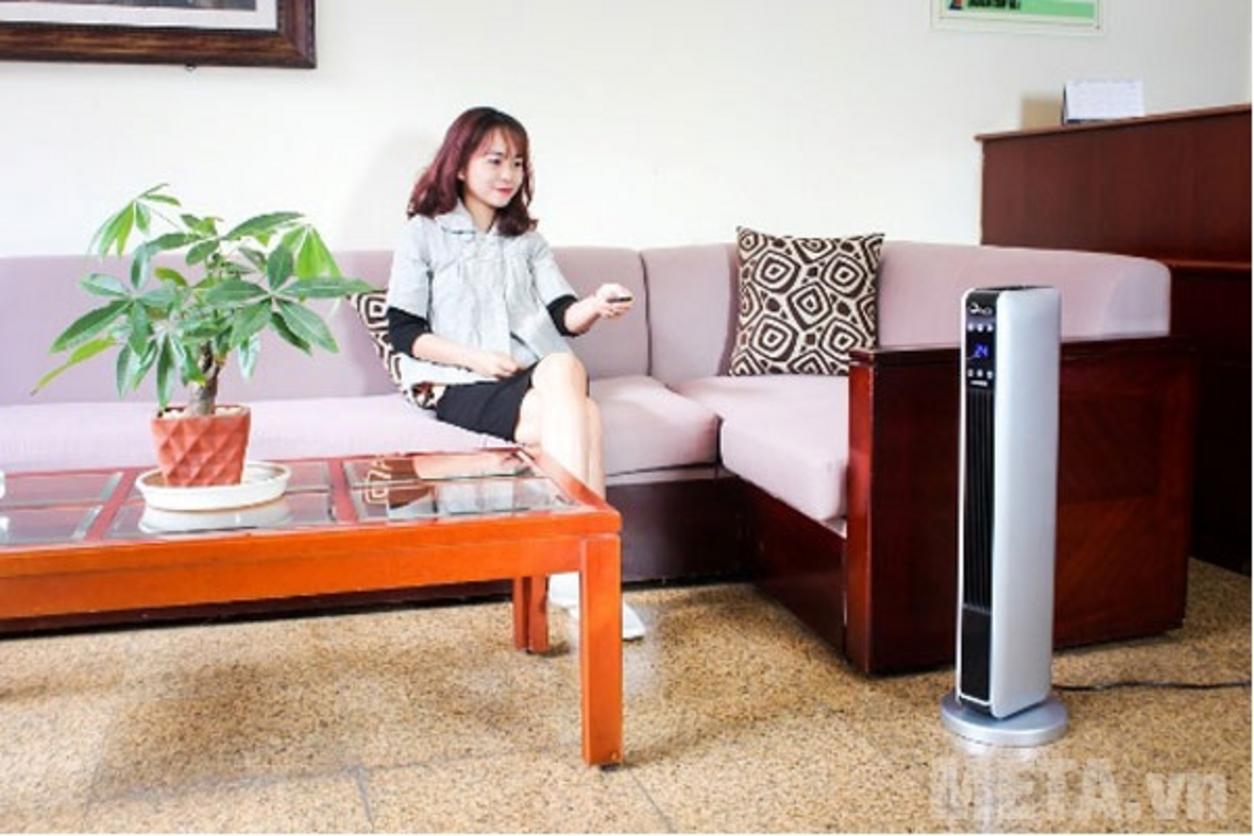 Ba chế độ gió giúp sử dụng linh hoạt quanh năm.