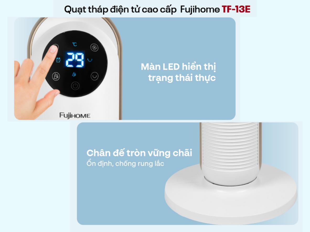 Nhiều cấp độ và chế độ gió giúp dùng linh hoạt trong nhiều tình huống.