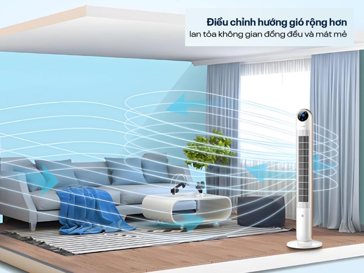Ion âm, LED và remote giúp TF-13E tiện nghi hơn trong sử dụng hằng ngày.
