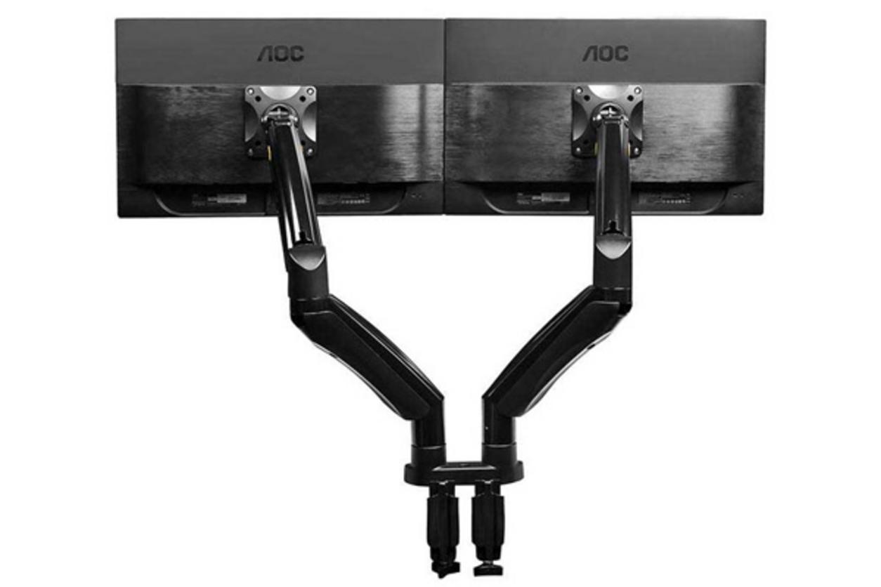 Gas spring giúp chỉnh màn hình North Bayou F195A mượt và linh hoạt.