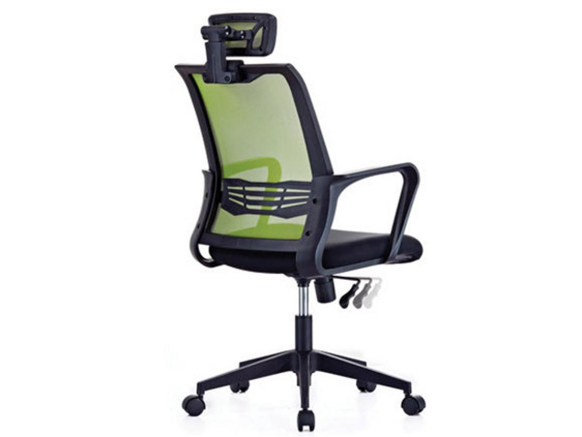 Tổng quan Ghế lưới chân xoay có tựa đầu Fami JX-029HP