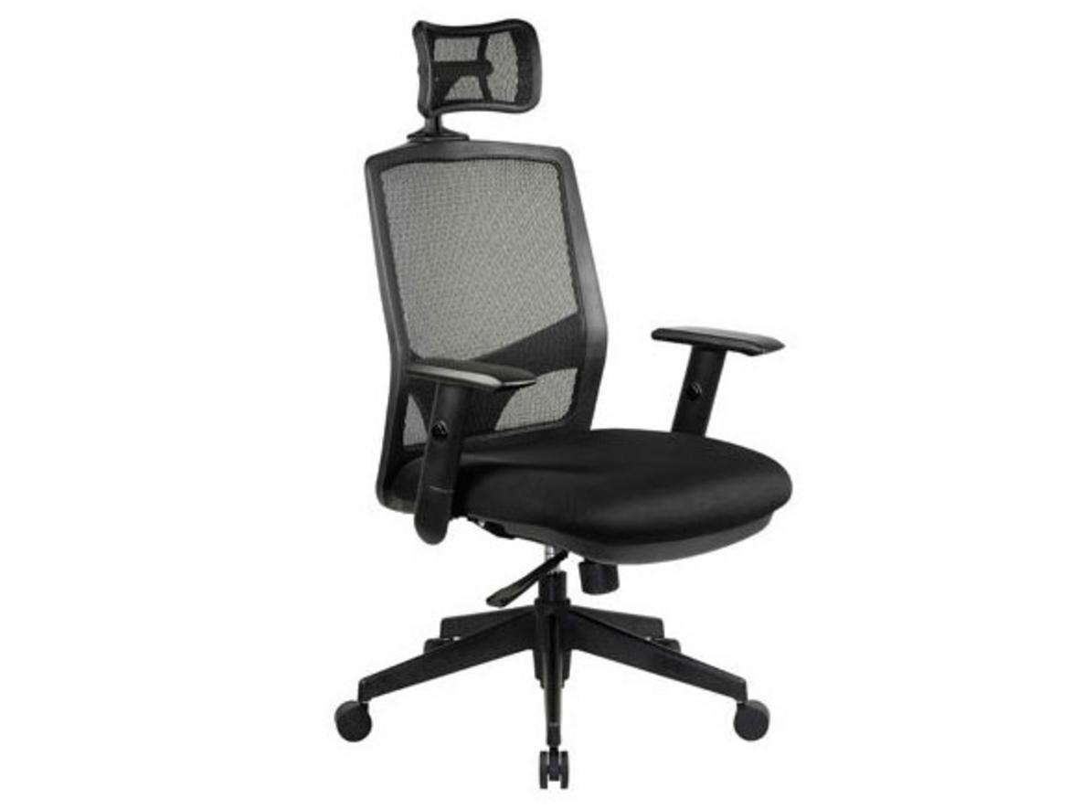 Tổng quan Ghế lưới chân xoay có tựa đầu Fami S96HP