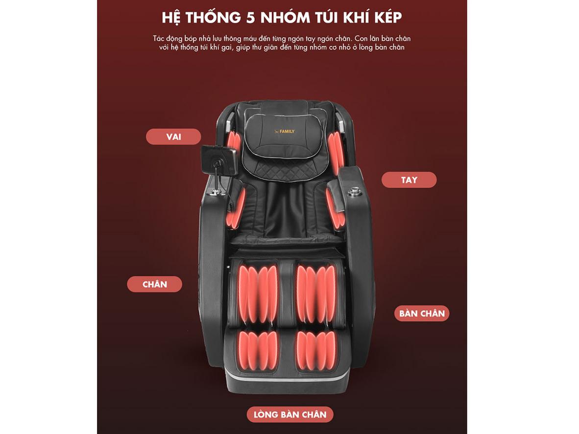 Tổng quan Ghế massage Family FC-888