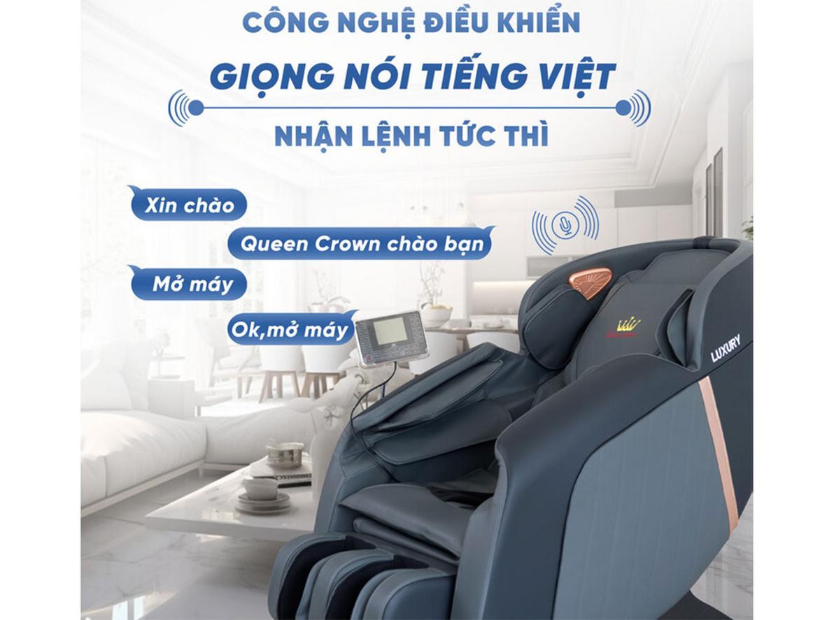 Tổng quan Ghế massage Queen Crown QA77 Pro