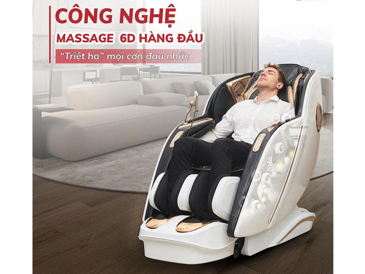 Tổng quan Ghế massage Queen Crown Smart A8