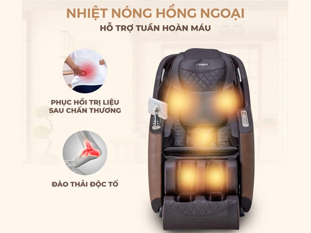 Tổng quan Ghế massage toàn thân Family FC-399