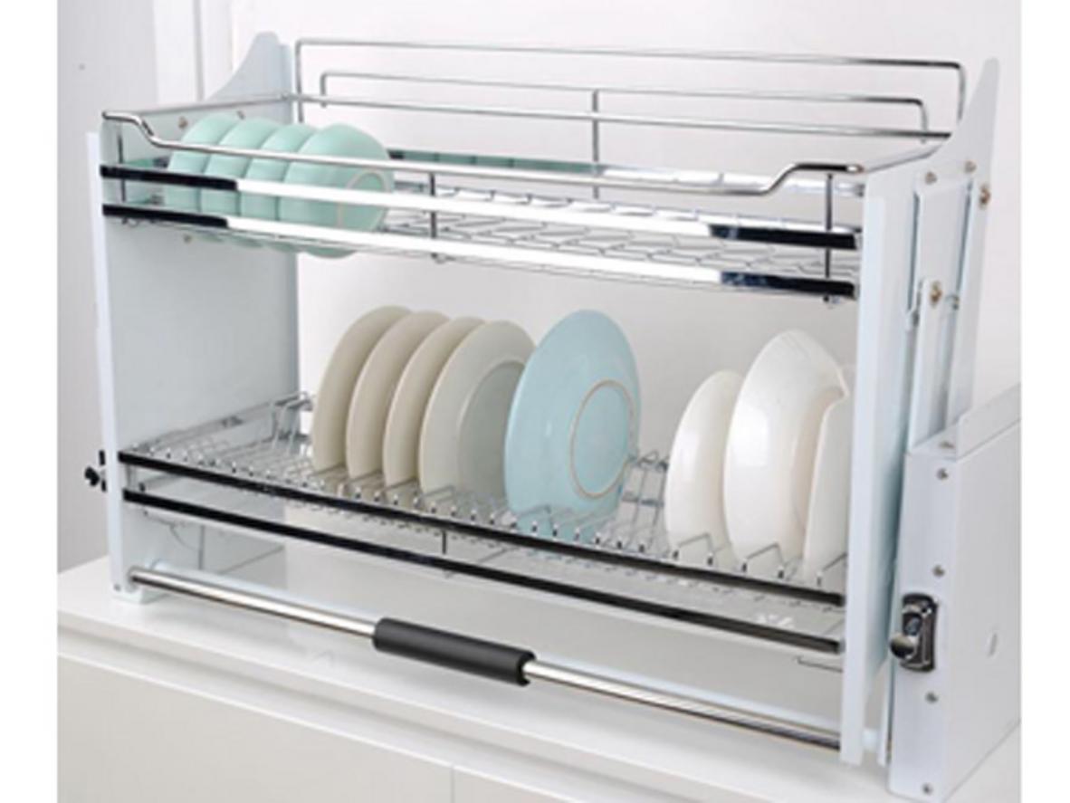 Giá bát đĩa nâng hạ Faster FS EB800SPS cho tủ bếp trên 800mm.