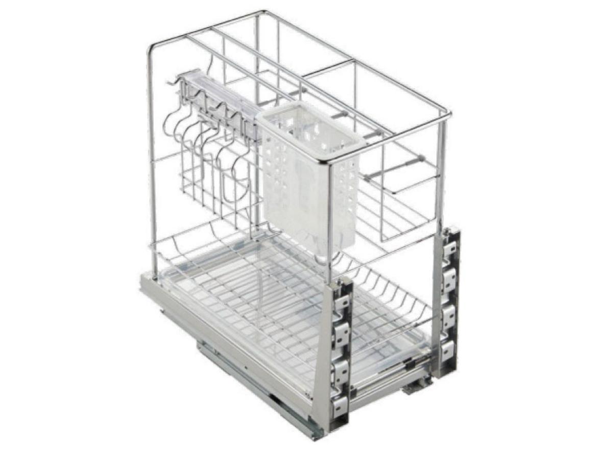 Inox 304 giúp giá đa năng Faster FS 300DN304 bền đẹp và dễ vệ sinh.