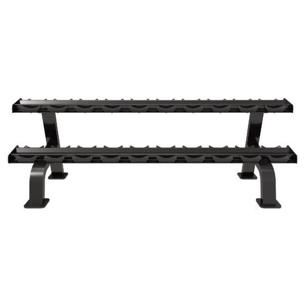 Giá để tạ tay Impulse SL7016 giúp tối ưu không gian và tăng tính chuyên nghiệp cho phòng tập.