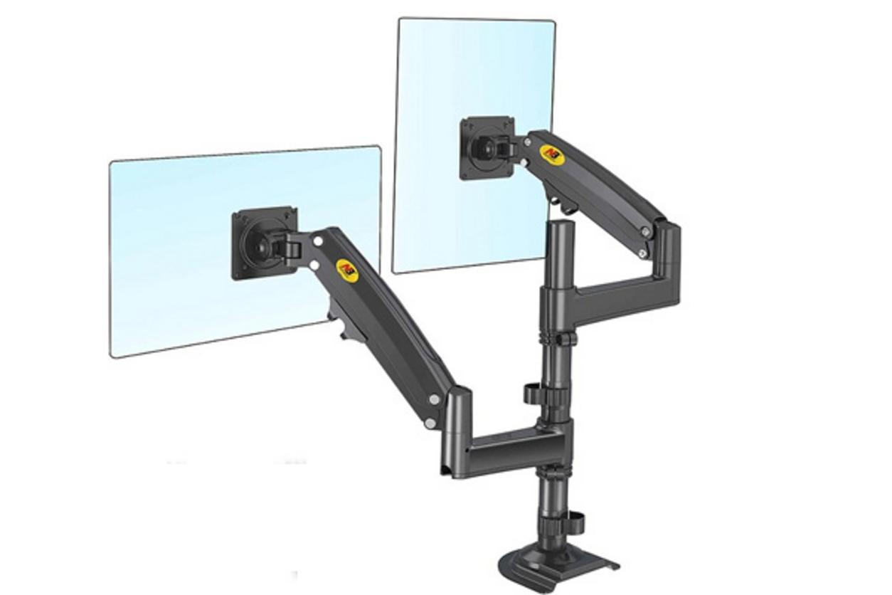 Giá treo 2 màn hình máy tính NB H180 (17 inch - 27 inch)