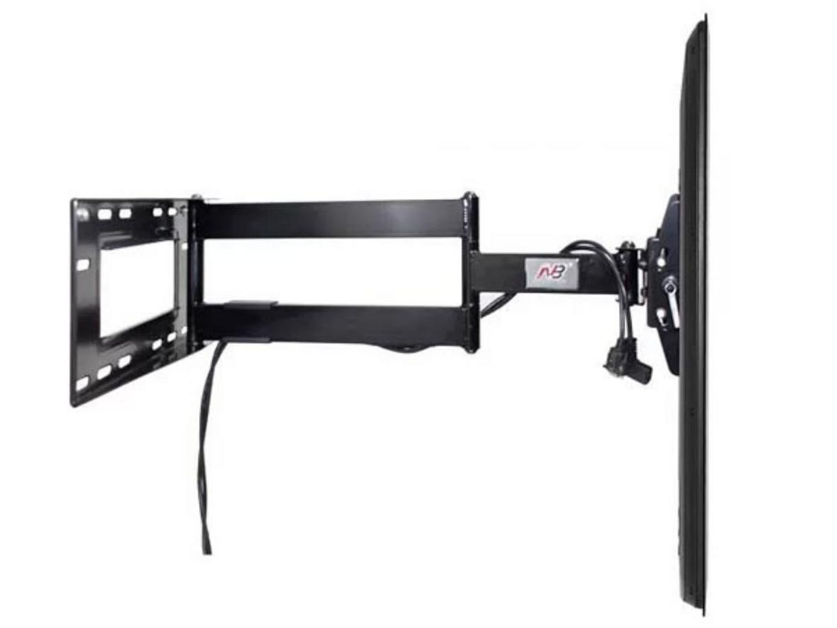Giá treo góc xoay vuông góc 90 độ North Bayou NBSP2 cho TV 65–85 inch.