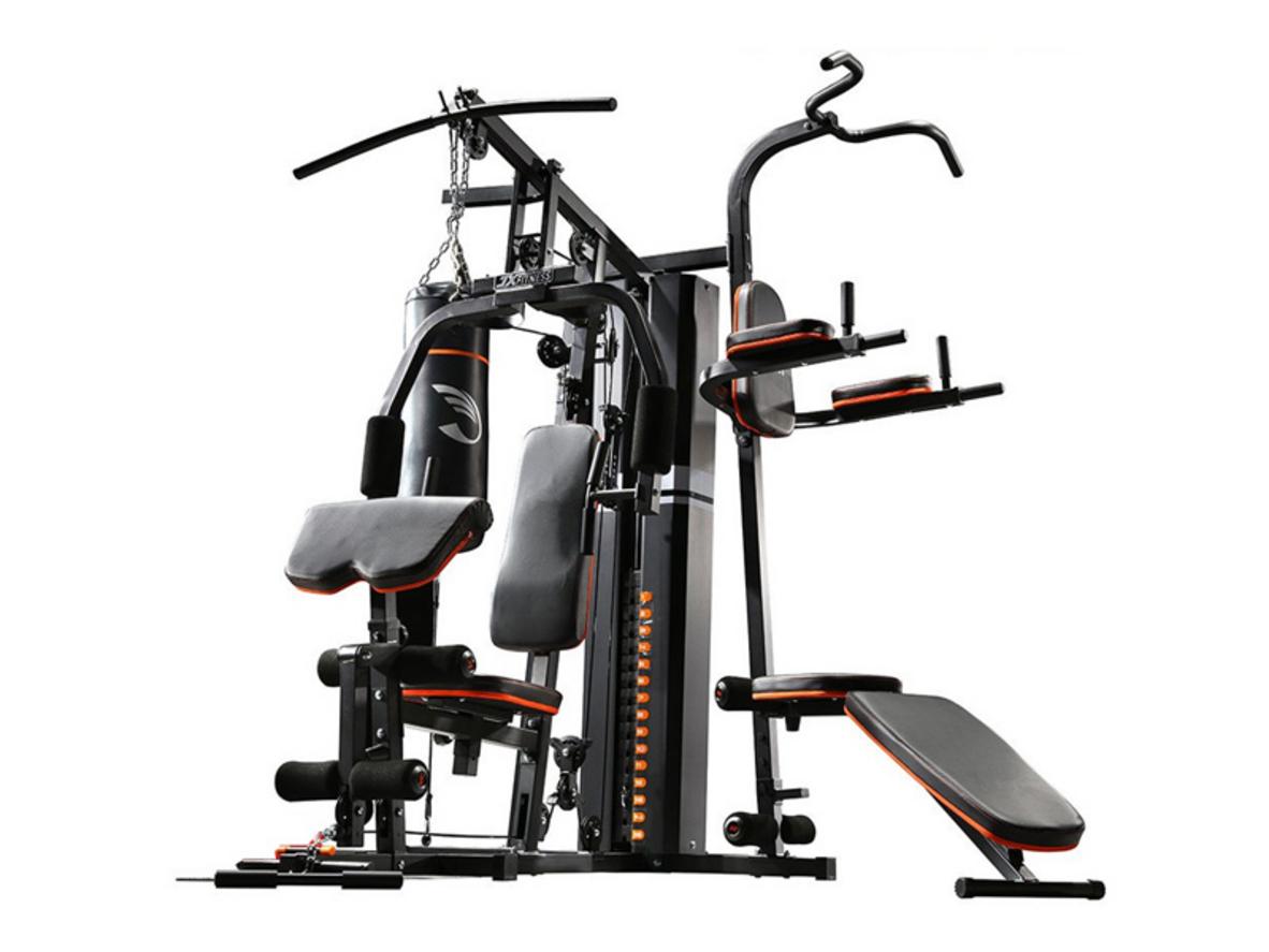 Giàn tạ đa năng Aguri AGG-401 — thiết bị tập full-body gọn cho gia đình.