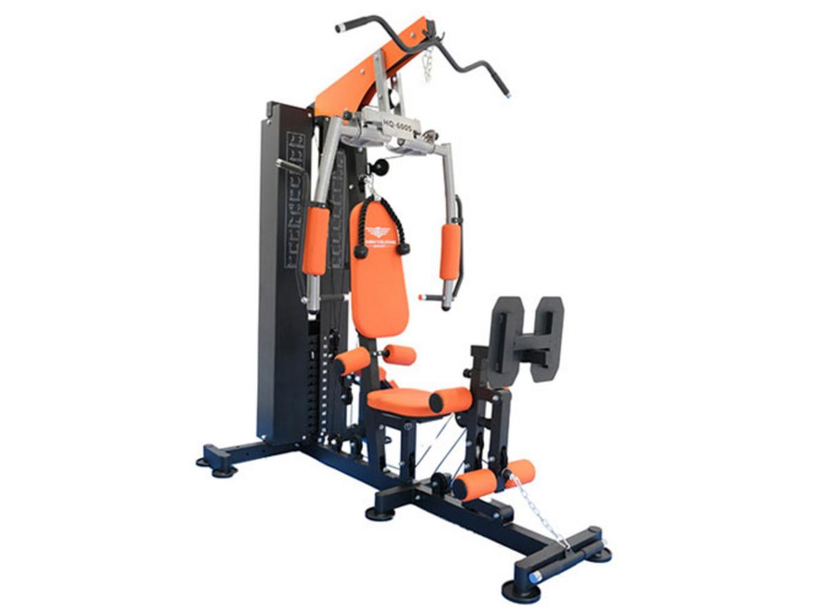Giàn tạ đa năng HQ-600S gọn diện tích, phù hợp phòng gym tại nhà.