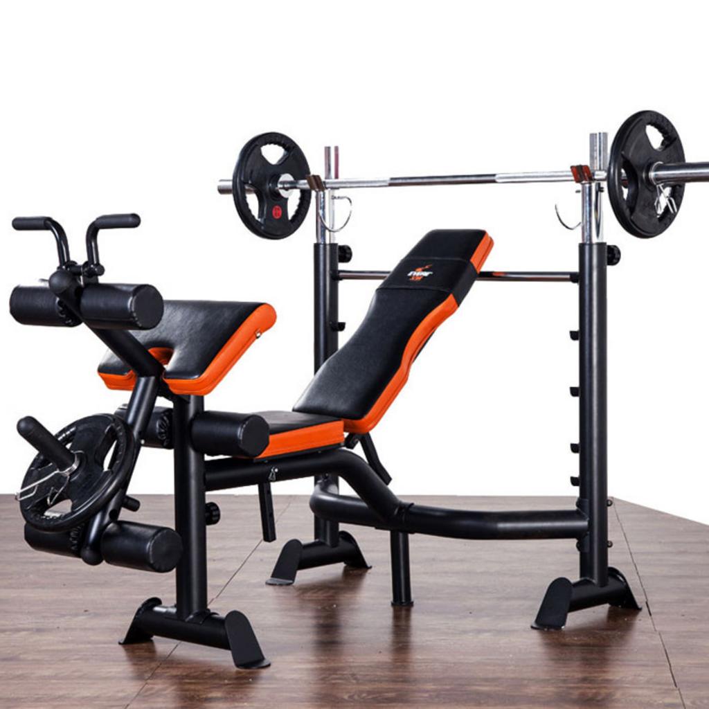 Giàn tập tạ đa năng GM 4380 (Chưa gồm đòn tạ và tạ)