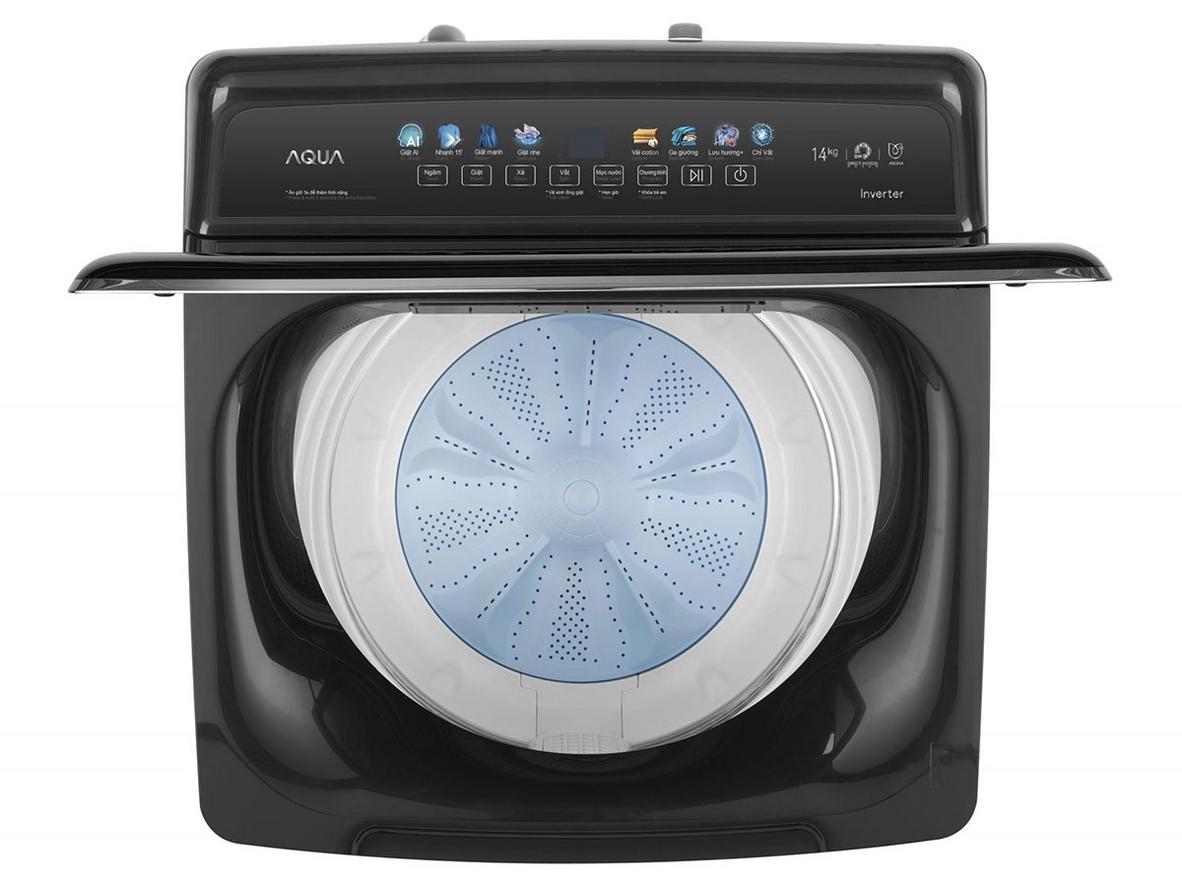 16kg và 650 vòng/phút giúp giặt nhiều, phơi nhanh hơn.