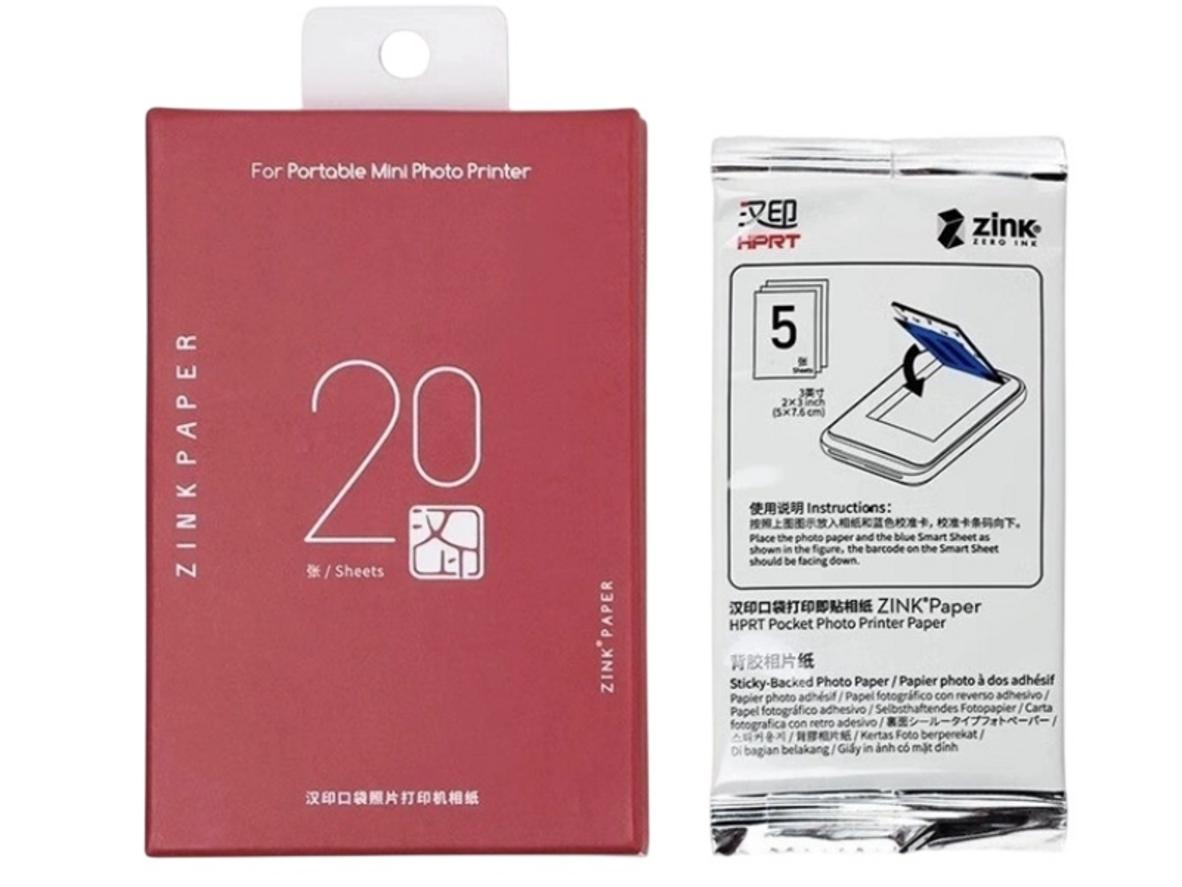Giấy in ảnh cho HPRT Z1 P208 Zink