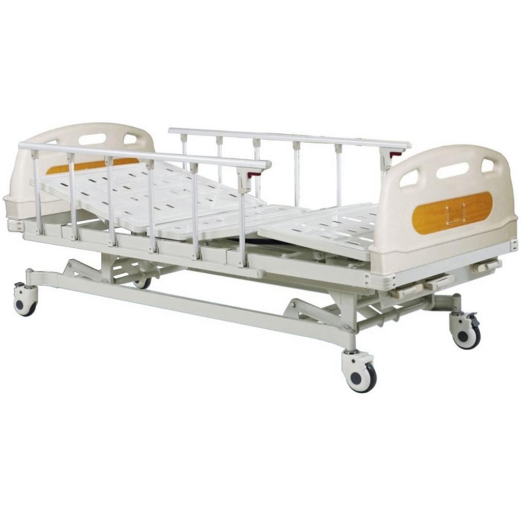 Giường bệnh nhân 3 tay quay Lucass GB-3 chính hãng, phù hợp chăm sóc tại nhà và phòng khám.
