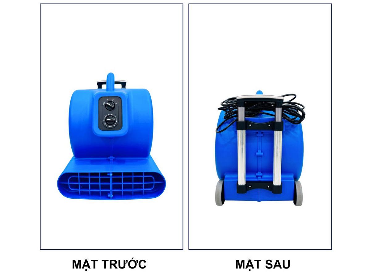 3 tốc độ gió giúp HiClean HC900 dùng linh hoạt theo từng bề mặt.