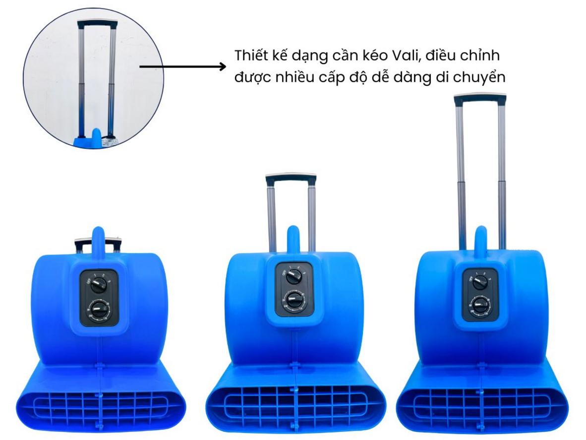 Vỏ nhựa ABS và độ ồn thấp giúp HiClean HC900 vận hành bền bỉ hơn.