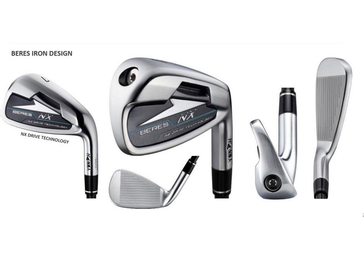 Full set Honma Beres NX 13 gậy — cấu hình đầy đủ cho golfer nam tay phải.