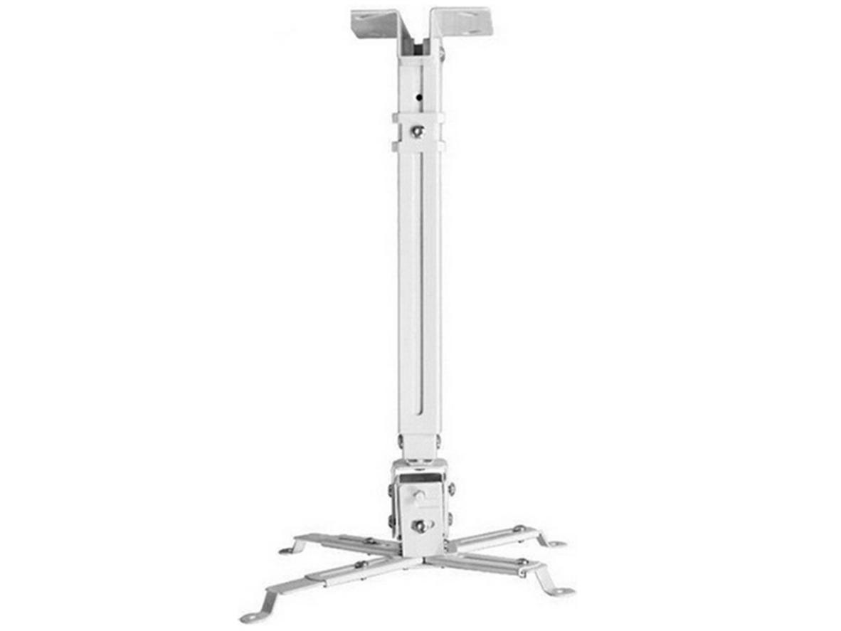 Thân hợp kim nhôm trục hình vuông giúp giá treo máy chiếu Dalite MS18 chắc chắn và gọn hơn.