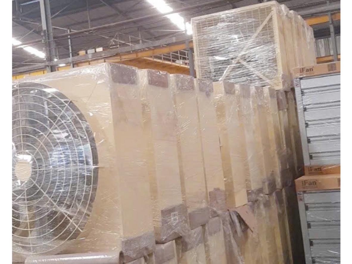 Lưu lượng 30.000 m³/h giúp quạt iFan 10C hút nóng và giảm mùi nhanh