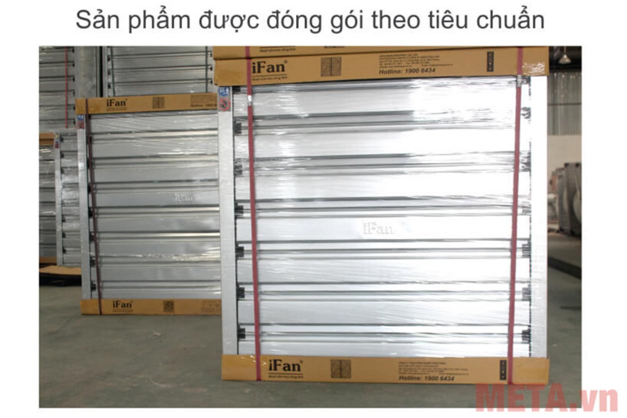 Lưu lượng 30.000 m³/h giúp iFan 42C tạo luồng khí mạnh cho không gian lớn.