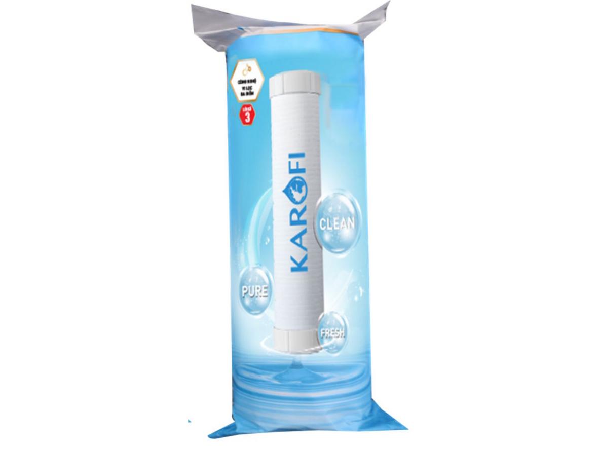 Quy trình lọc 3 bước của bộ Karofi Smax Duo 1, 2, 3.
