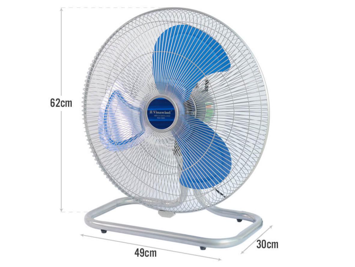 Thông số mạnh cho khả năng làm mát nhanh và rộng.